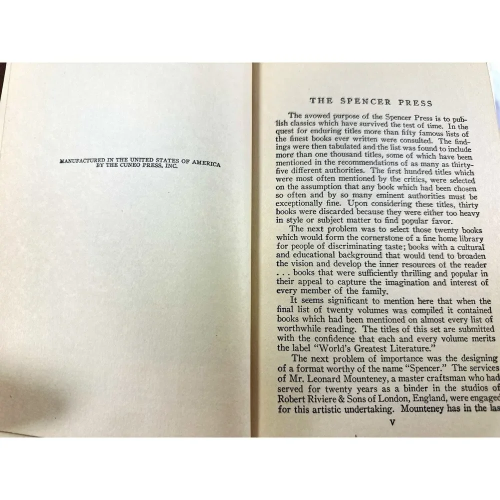 The Scarlet Letter Nathaniel Hawthorne World’s Greatest Literature Vol 6 HC